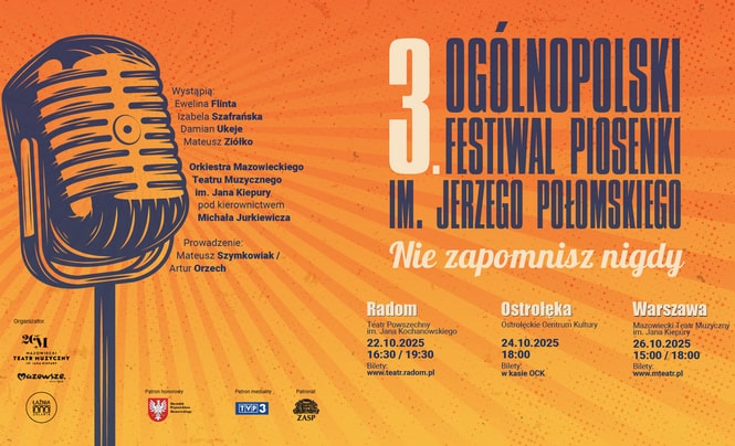 W tym roku Ogólnopolski Festiwal Piosenki im. Jerzego (...)