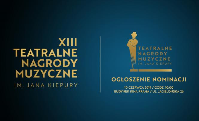Ogłoszenie nominacji do XIII Teatralnych Nagród Muzycznym im. (...)