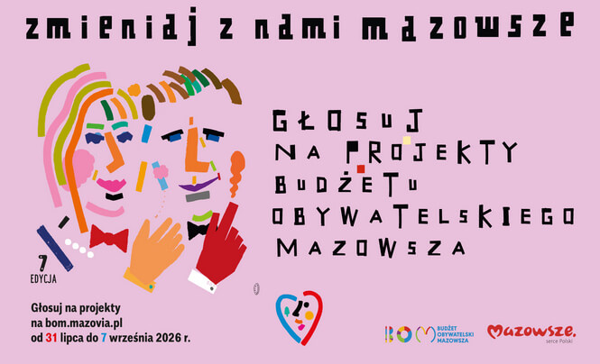 grafika rysunek na różowym tle