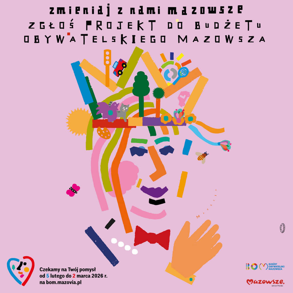 grafika na fioletowym tle napisy