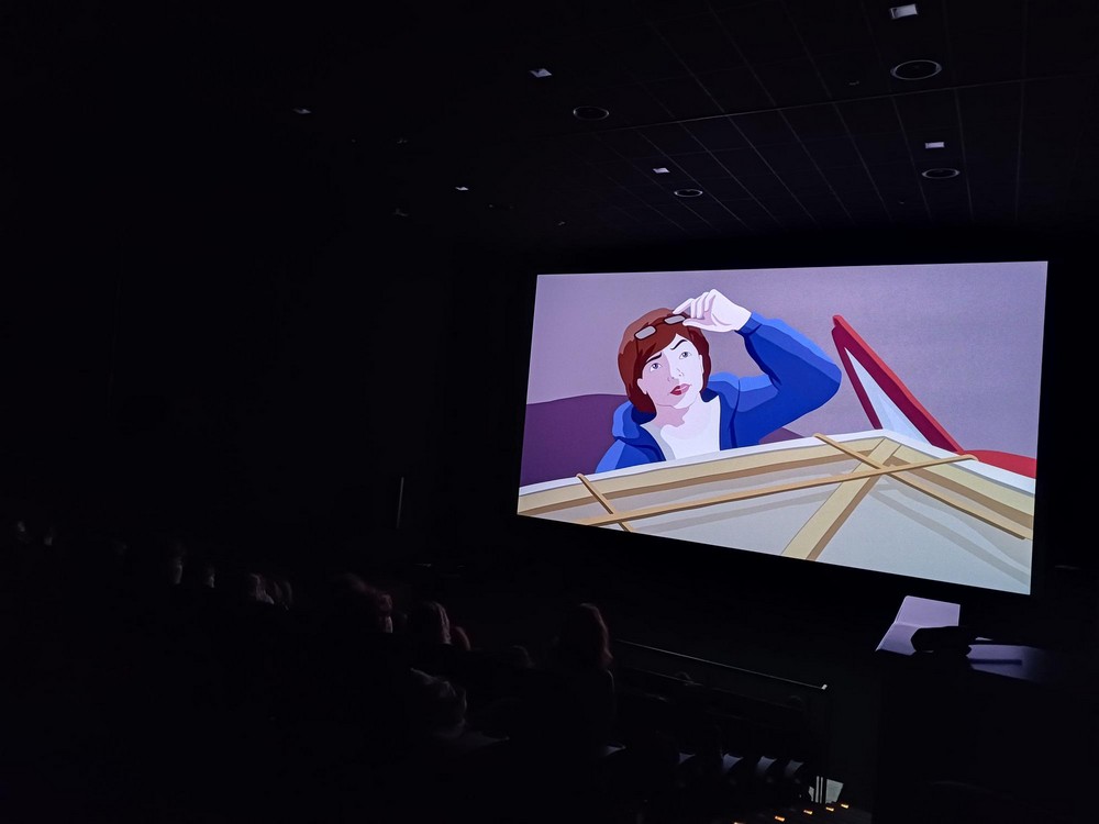 zdjęcie z projekcji