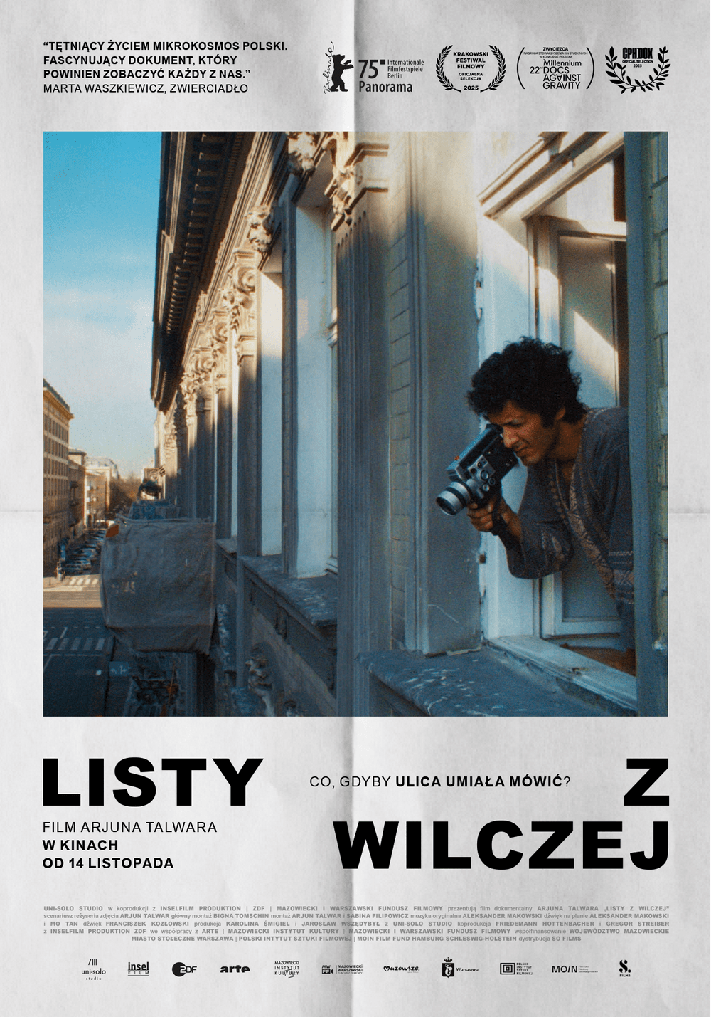 plakat filmu listy z wilczej