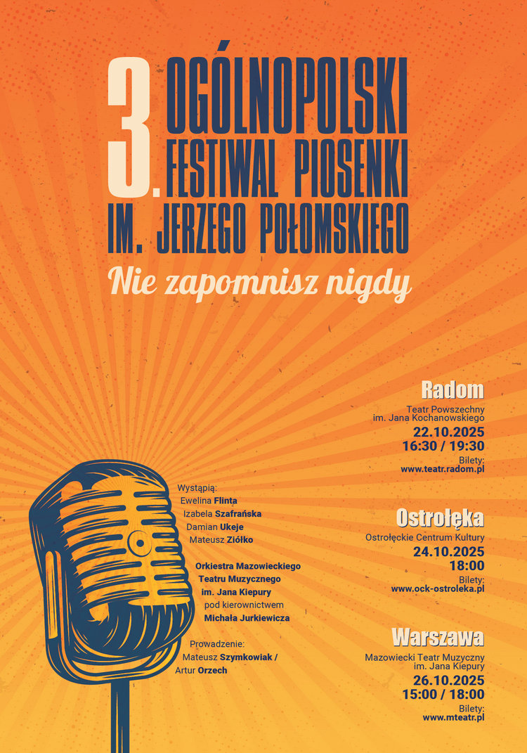 plakat z festiwalu